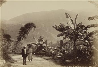 (19th CENTURY--JAMAICA) An album with 24 photographs of the islands landscape and people.